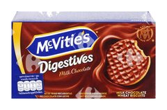Biscuits Digestive Chocolat au Lait Mcvitie'S 200g