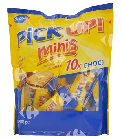 Biscuits Mini Chocolat Pick Up Bahlsen 106g