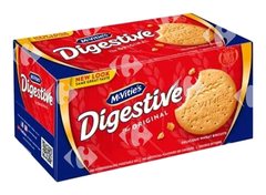 Biscuits Digestive Croustillants à La Farine de Blé Mcvitie'S 250g