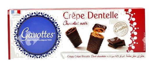 Crêpes Dentelles Chocolat Noir Gavottes 90 g