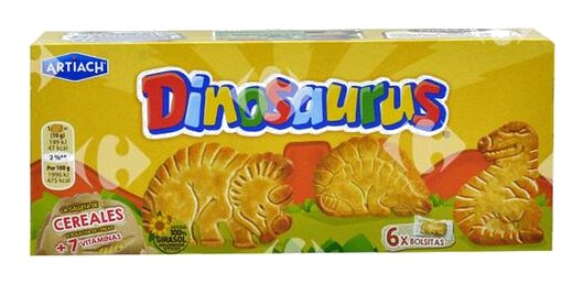 Biscuits Original Dinosaurus Artiach 185 g