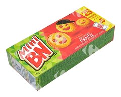 Biscuits Fourrés Fraise Bn 168g