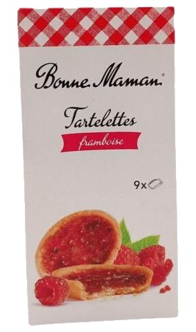 Tartelettes Framboise Bonne Maman 135 g