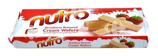 Gaufrettes Fraises Nutro 150 g
