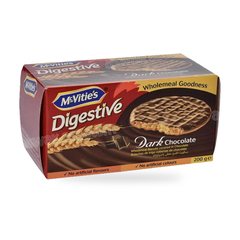Biscuits Digestive Chocolat Noir Mcvitie'S 200g