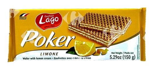 Gaufrettes Citron Poker 150 g