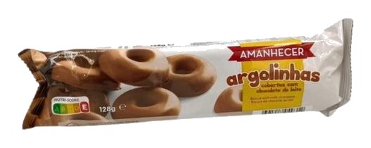 Biscuit de Chocolat au Lait Argolinhaces Amanhecer 128g