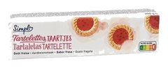Tartelettes Fraise Brabantia Carrefour Blanc 200 g
