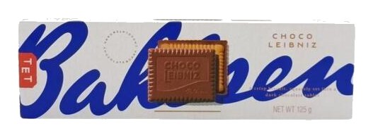 Biscuits Chocolat Noir Bahlsen Leibniz 125g