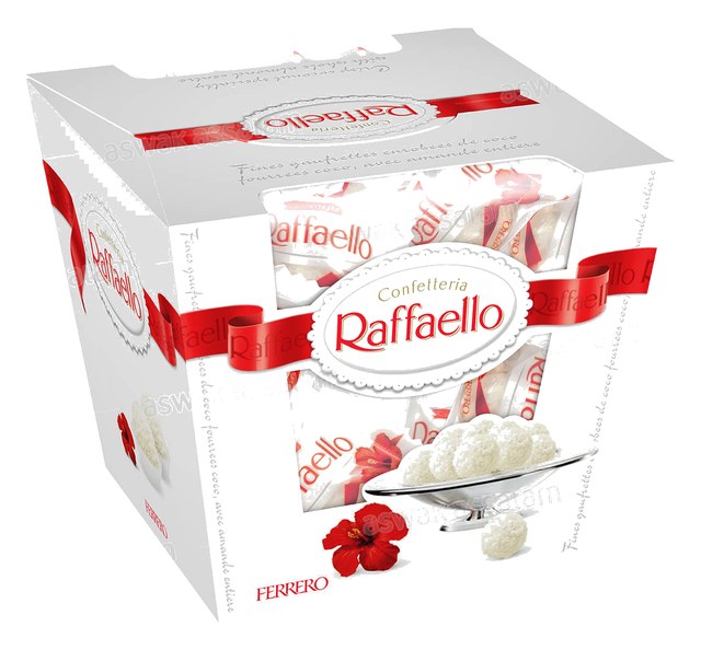 CHOCOLAT PRALINE A LA NOIX DE COCO BOITE DE 150G RAFFAELLO