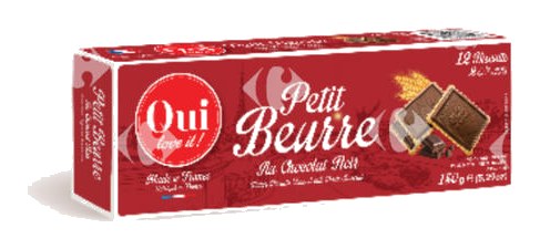 Biscuits Petit Beurre Chocolat Noir Oui Love It 150 g