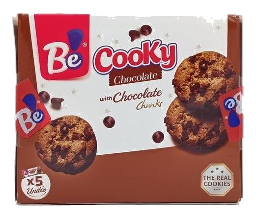Pack Cooky Chocolat Chunks Bé 5x64 g