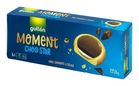 Biscuit Moment Chocostar Gullón 236g