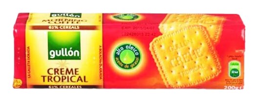 Biscuit Crème Tropical Gullón 200g
