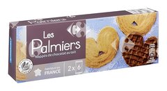 Palmiers au Chocolat Carrefour 110 g