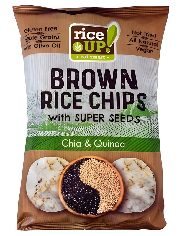 Chips de Riz Chia et Quinoa Rice Up 60 g