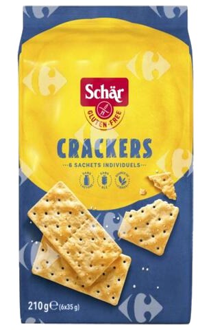 Crackers Sans Gluten Schär 210g
