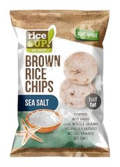 Chips de Riz Brun Arôme Sel de Mer Sans Gluten Rice Up 60 g