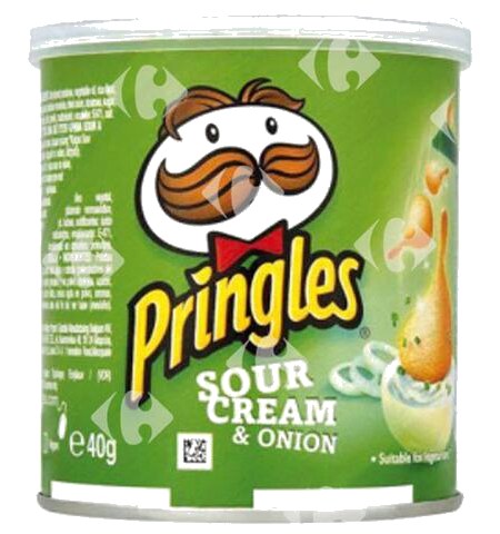 Tuiles Sour Cream Onion Pringles 40 g