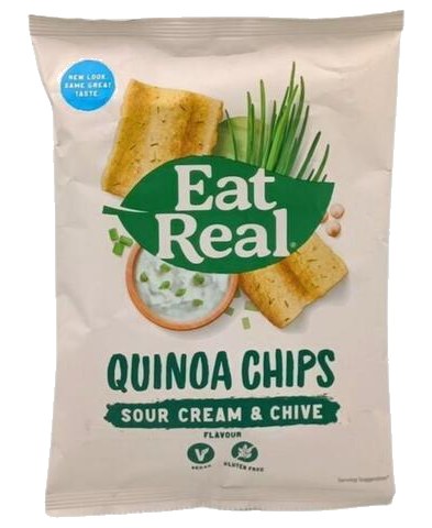 Chips Quinoa Crème Aigre Ciboulette Eat Real 30g