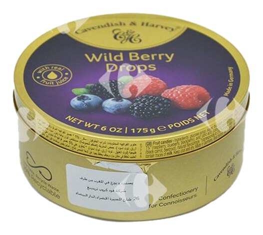 Bonbons Wild Berry Drops Cavendish & Harvey 200 g