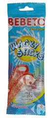 Gommes Wacky Sticks Fraise Vanille Bebeto 75 g