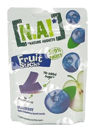 Gommes Myrtille Fruit Sticks Nature Addict 35 g