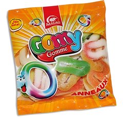 Gommes Anneaux Gomy Macao 100 g
