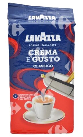 Café Moulu Crema Egusto Lavazza 250 g