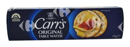 Biscuits Apéritifs Table Water Carr'S 125g