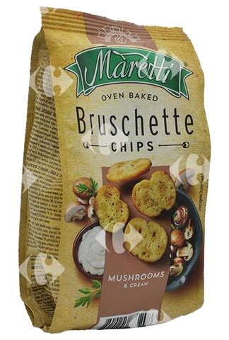 Bouchées de Pain Saveur Champignon et Crème Bruschette Maretti 70g
