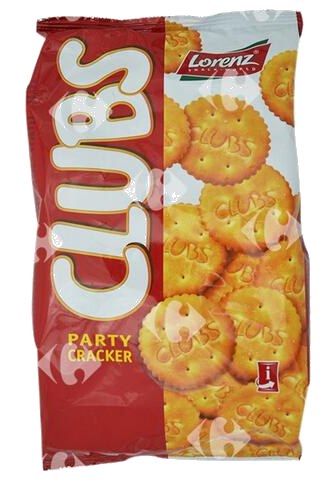 Biscuits Cracker Clubs Party Lorenz 150g