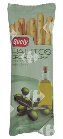 Pain Sticks aux Olives Noires Quely 50g