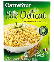 Blé Précuit 10 Min Carrefour 500 g