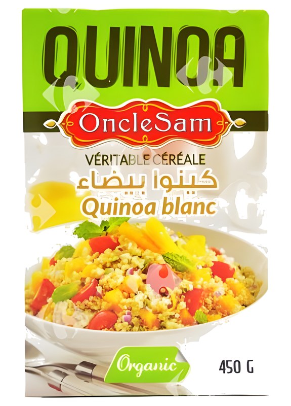 Quinoa Blanc Oncle Sam 450 g