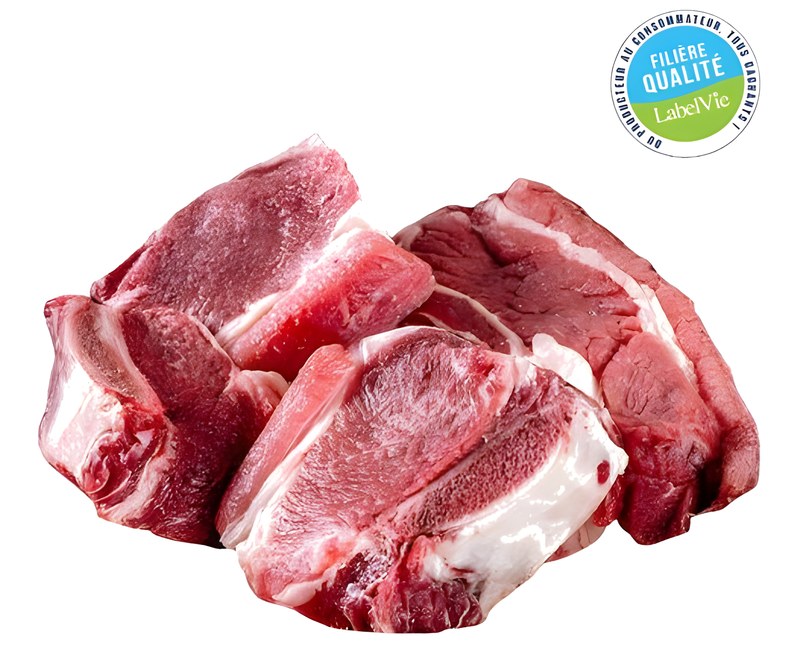 Tagine de Bœuf avec Os 500 g - Filière Qualité