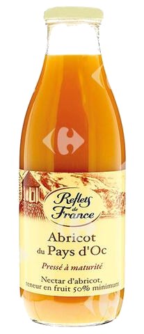 Nectar d'Abricot du Roussillon Reflets de France 1 L