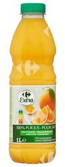 Pur Jus d'Orange Sans Pulpe Carrefour 1 L