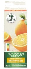 Pur Jus d'Orange Pulpé Carrefour 2 L