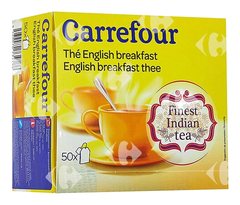 Thé Anglais Nature Carrefour 50 sachets