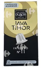Café en Capsules Intenso Java Timor Dubois N11 x10