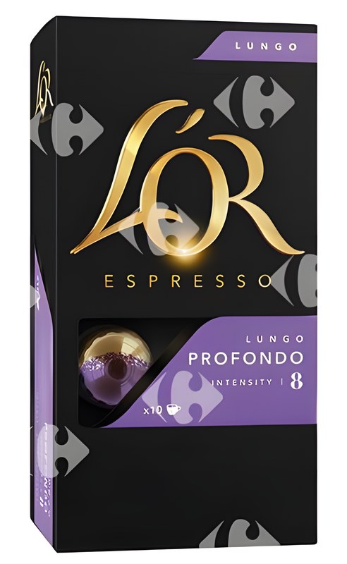 Café en Capsules Lungo Profondo L'Or N8 x10
