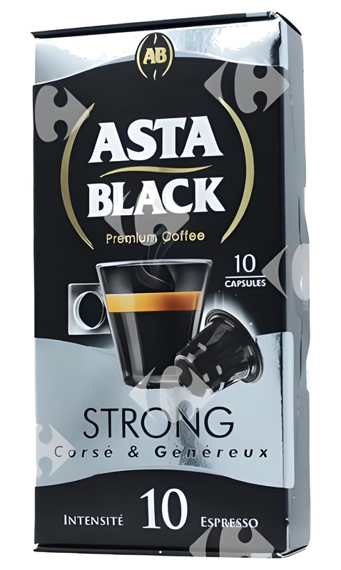 Café en Capsules Strong Asta Black N10x10
