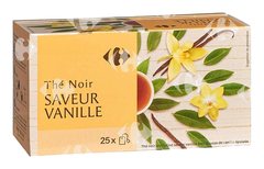 Thé Noir Aromatisé à la Vanille Carrefour 25 sachets
