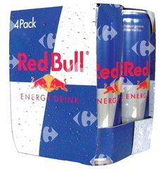 Pack de Boissons Énergisantes Red Bull 4x25cl