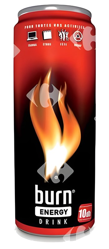 Boisson énergisante Burn canette 25 cl