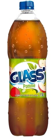 Bois Gaz Glass Pomme Pet 1,5L