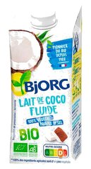 Lait de Coco Fluide Bio Bjorg 200 ml