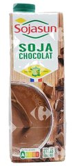 Lait de Soja au Chocolat UHT Sojasun 1 L