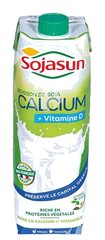 Lait de Soja Calcium et Vitamine D UHT Sojasun 1 L
